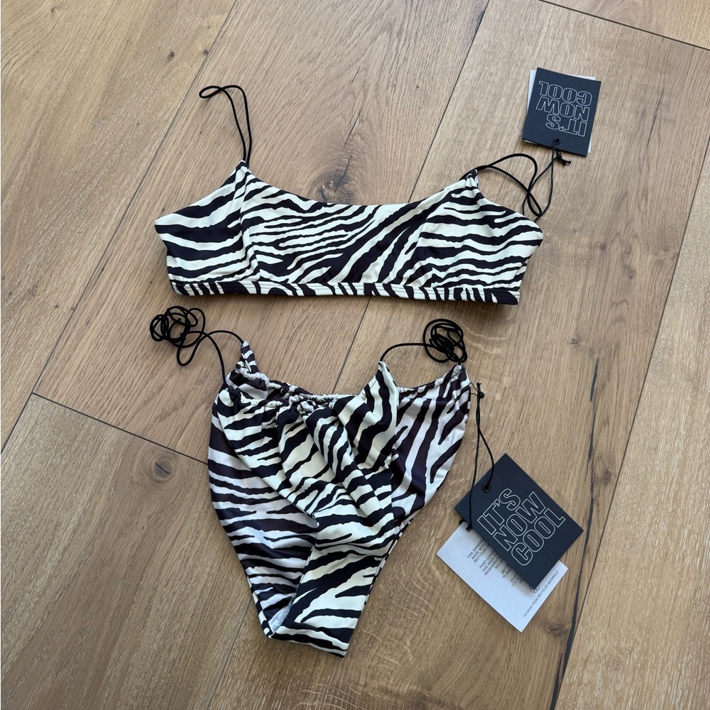REVOLVE Black and White Bikini Swimwear
